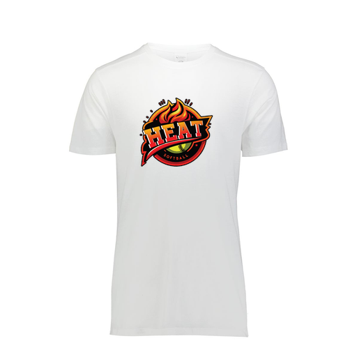 [FTSCUBWH-AS-LOGO2] Decker Men's Tri-Blend T-Shirt - Short Sleeve (Adult S, White, Logo 2)