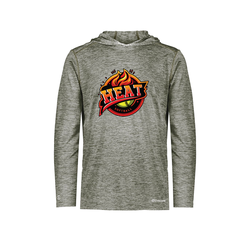 [FOLHCGGY-AS-LOGO2] Decker Men's Charge Hoodie (Adult S, Gray, Logo 2)