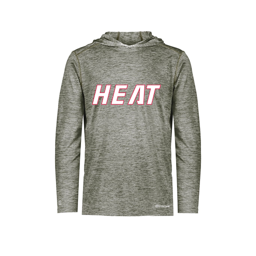 [FOLHCGGY-YS-LOGO1] Decker Youth Charge Hoodie (Youth S, Gray, Logo 1)