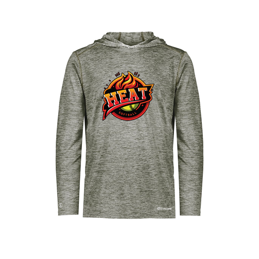 [FOLHCGGY-YS-LOGO2] Decker Youth Charge Hoodie (Youth S, Gray, Logo 2)