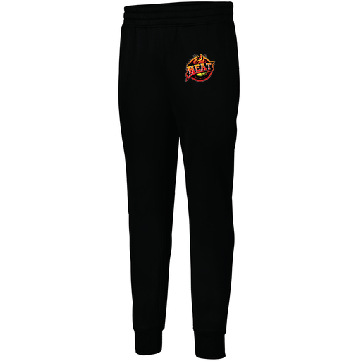 [5566.080.XS-LOGO2] Men's PERFORMANCE FLEECE JOGGER (Adult XS, Black, Logo 2)